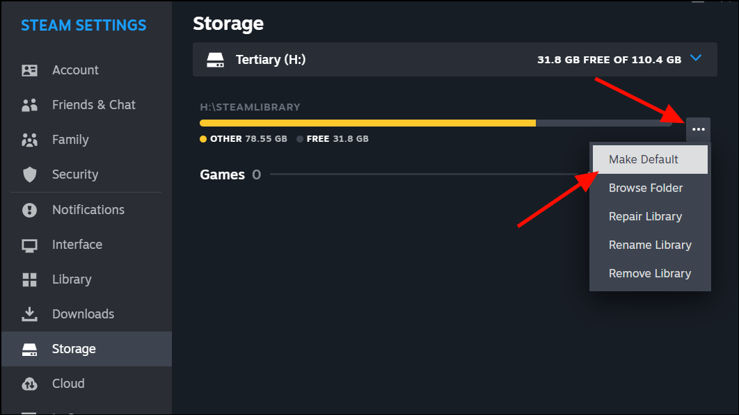 How To Move A Steam Game To Another Drive