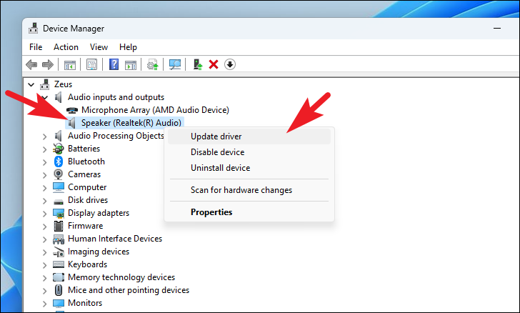 How to Update Audio Drivers in Windows 11