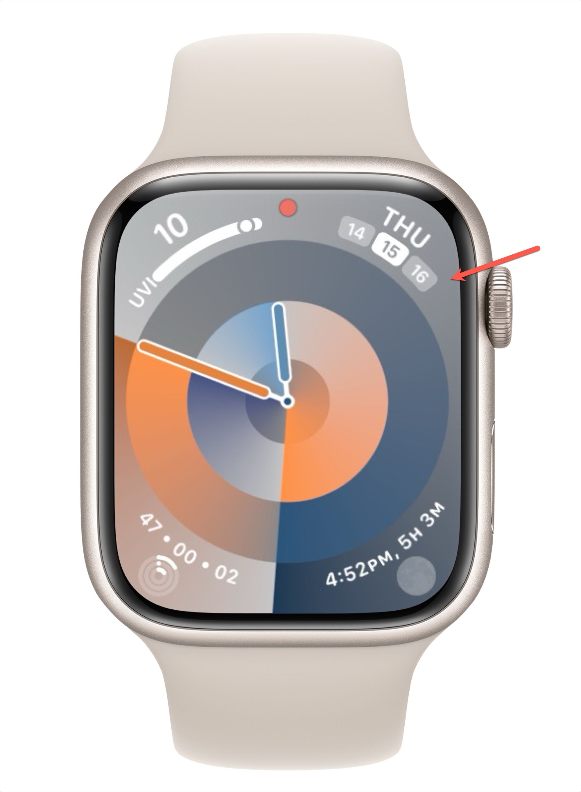 Change apple watch face hot sale