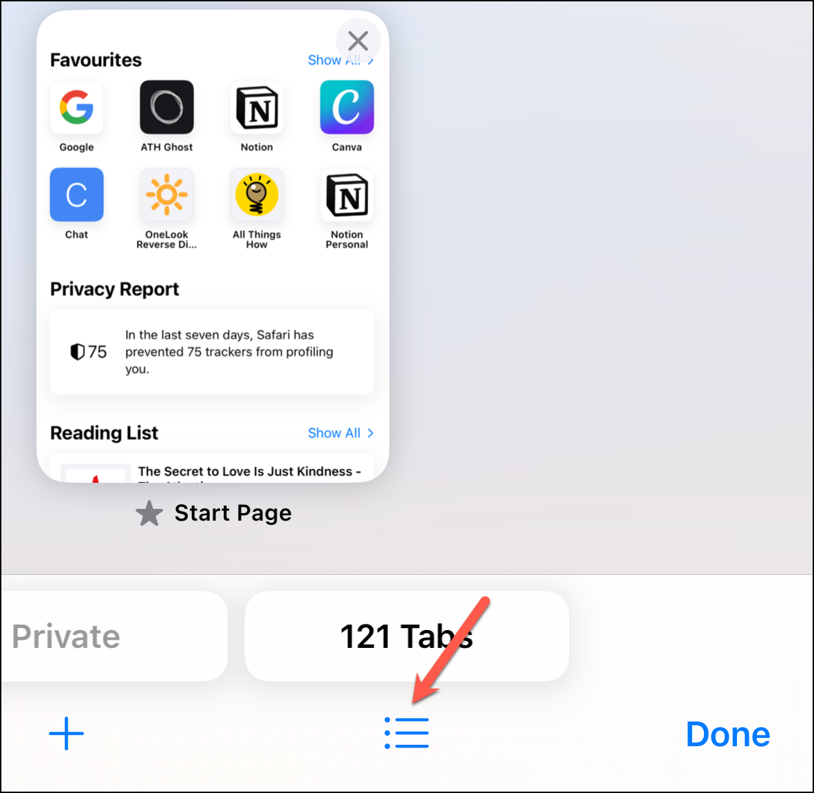 can safari have different profiles