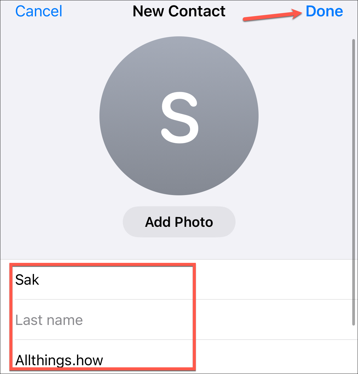 How to Set Up My Card in Contacts on iPhone