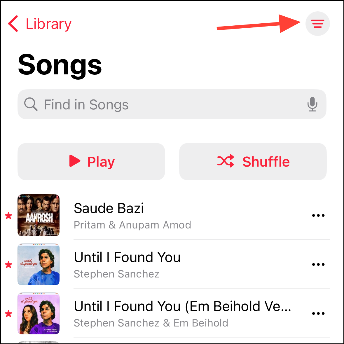 How to Filter and View Your Favourite Songs, Playlists, and Albums in Apple Music