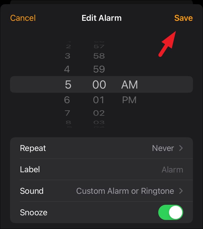 iphone set ringtone as alarm