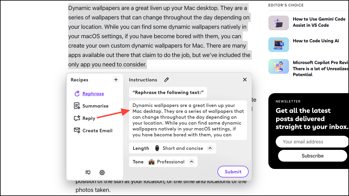 How to Use the Logi AI Prompt Builder With Your Logitech Device