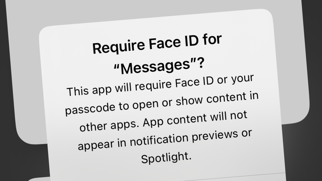 How To Lock Messages App With Face ID In IOS 18 On IPhone