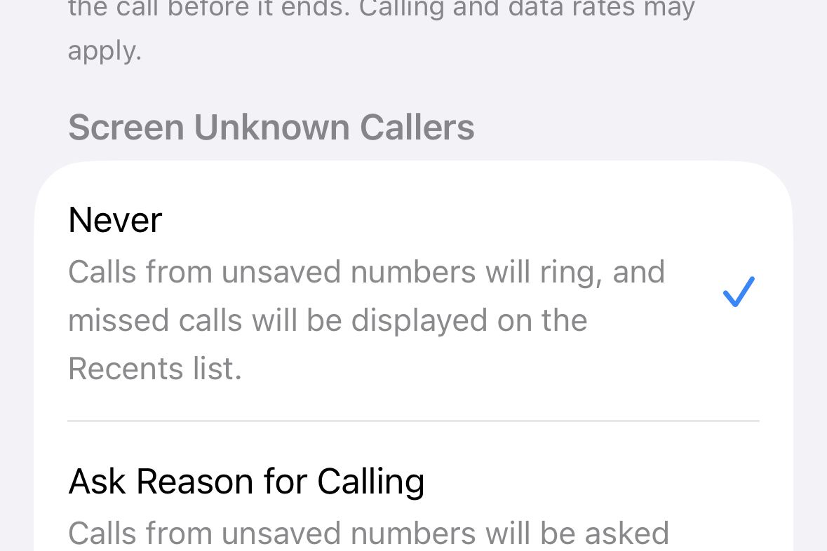 How to Disable Screen Unknown Callers on iPhone (iOS 26)
