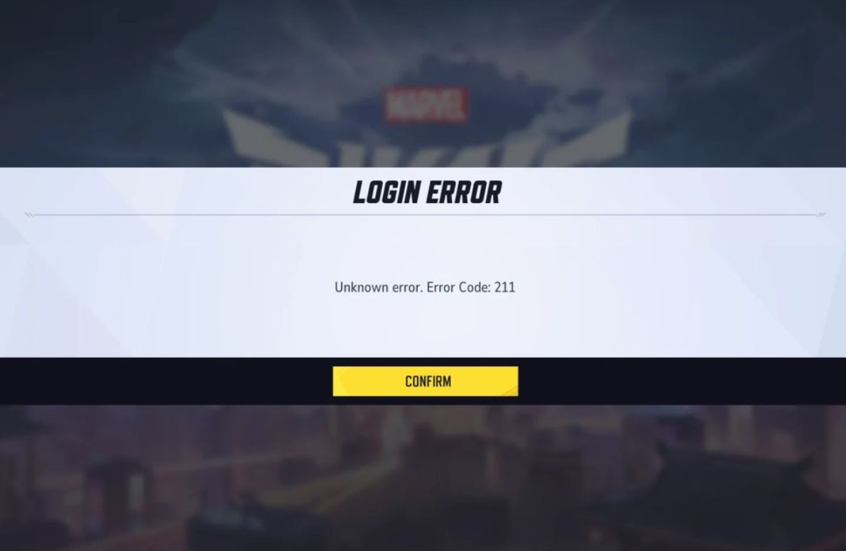 Marvel Rivals error code 211 (Steam) — fixes that work
