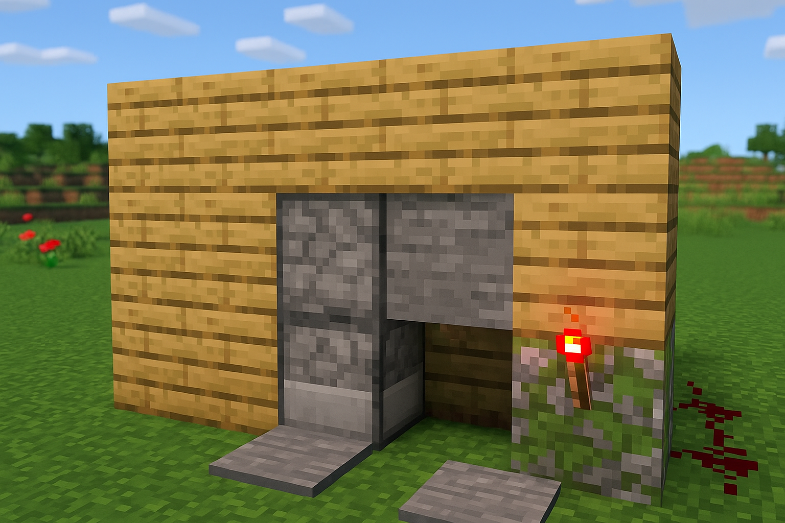 How to Build Automatic Doors in Minecraft (3 Reliable Designs)