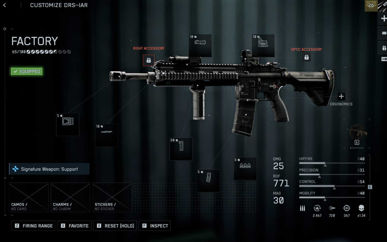 Battlefield 6 DRS-IAR loadouts — mobile carbine or anchored LMG