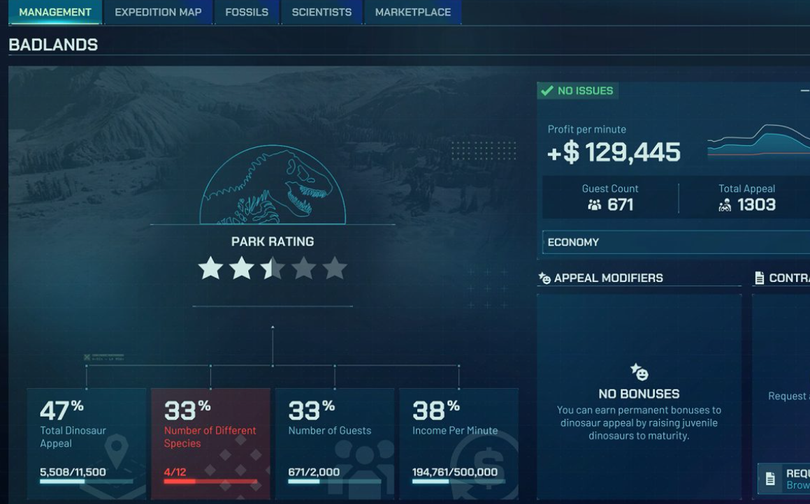 Jurassic World Evolution 3 — Raise your park rating the right way