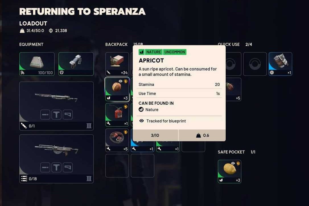 Arc Raiders fruit farming — where to get olives, lemons, apricots