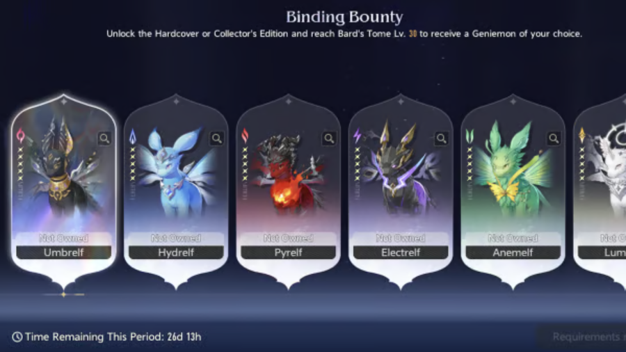 Duet Night Abyss Geniemons — unlock, capture, deploy, train