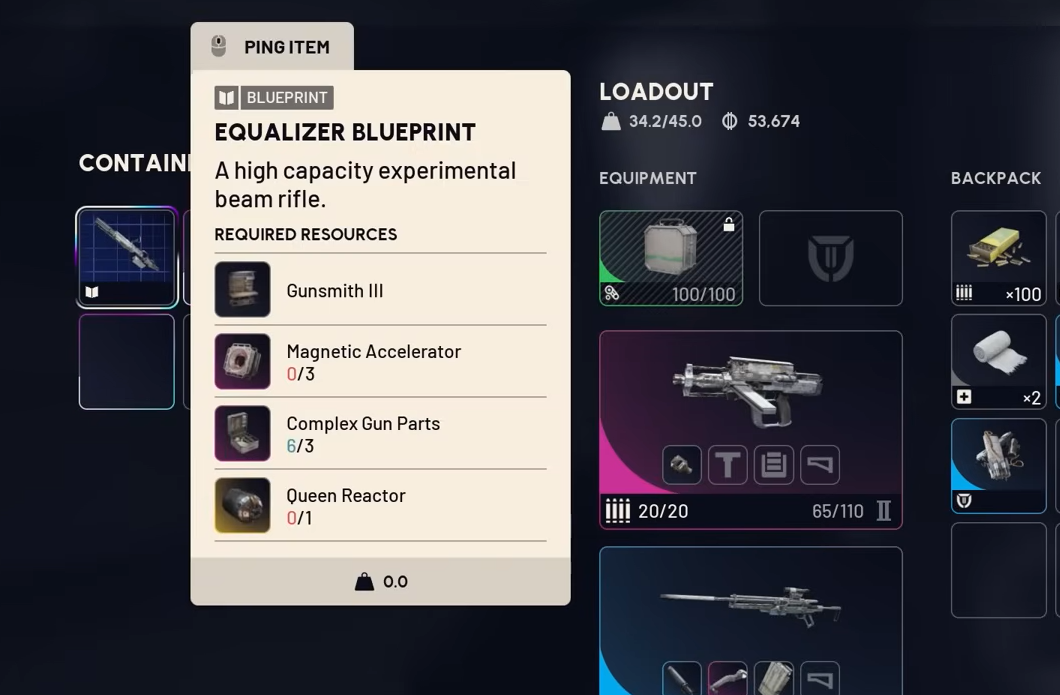 ARC Raiders blueprint farming — routes, drops, and what to craft