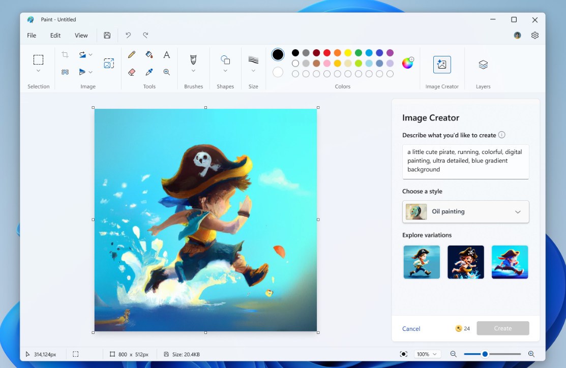 Disable AI features in Windows 11 Paint — Generative Fill and more