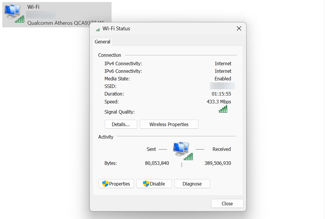 How to View Wi‑Fi Adapter Status and Settings on Windows 11
