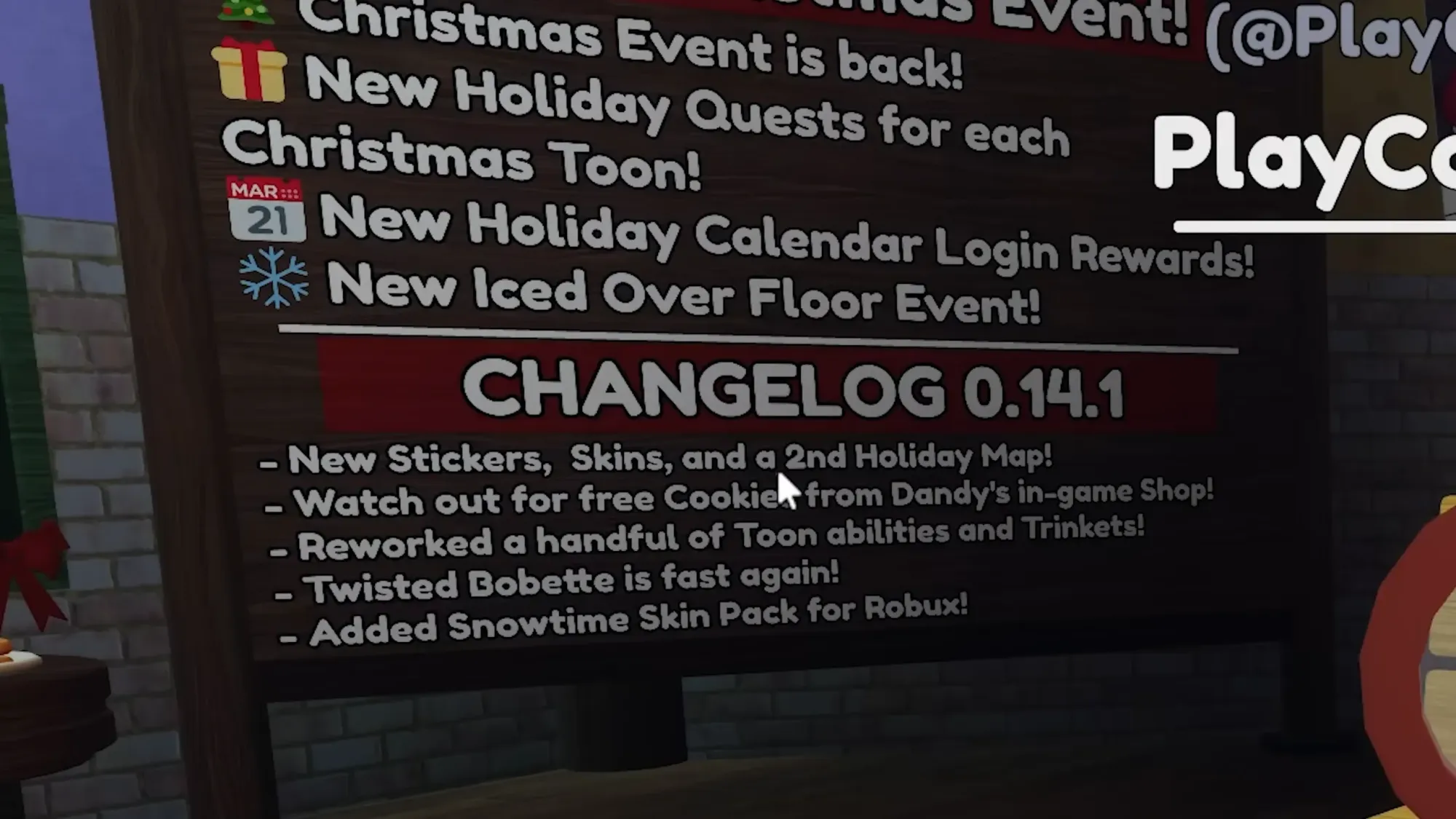How to Earn Ornaments in Dandy’s World’s Christmas Event