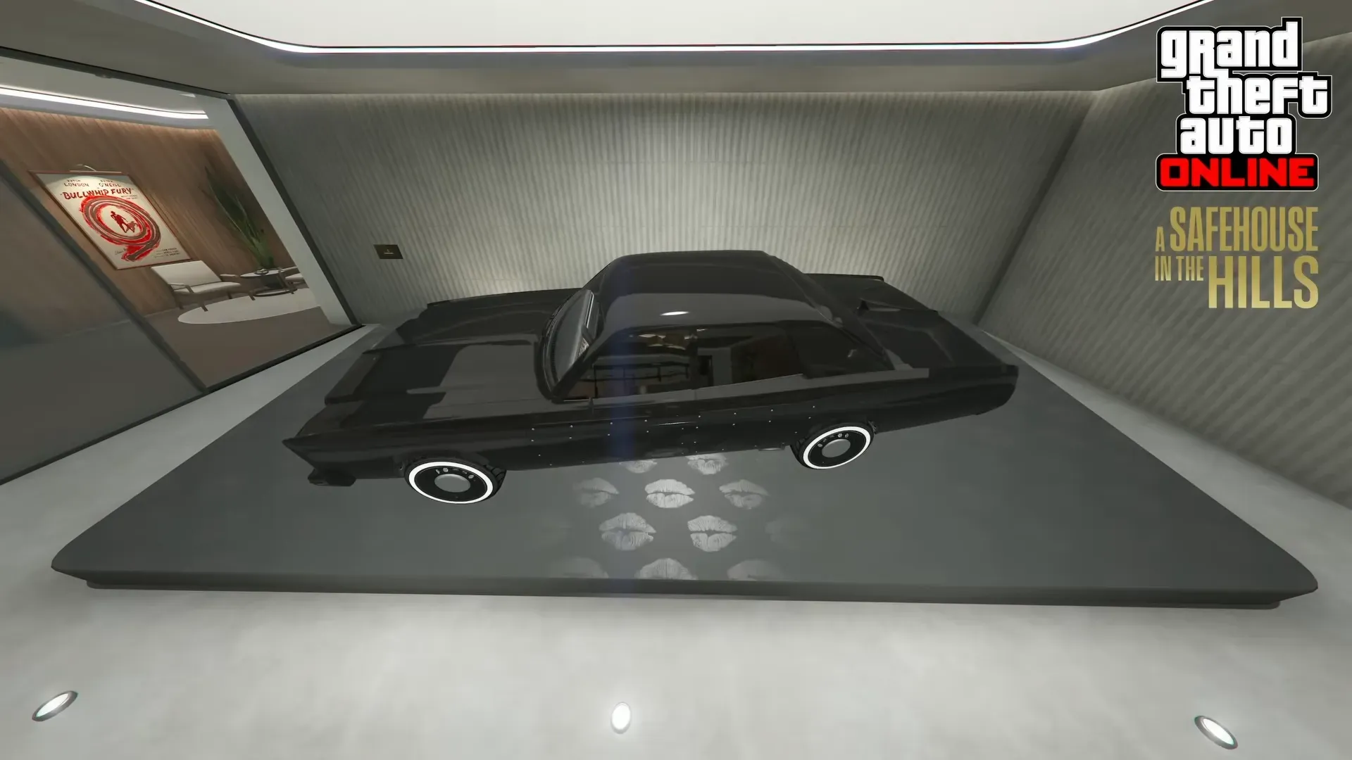 How to Put a Car on the Mansion Podium in GTA Online