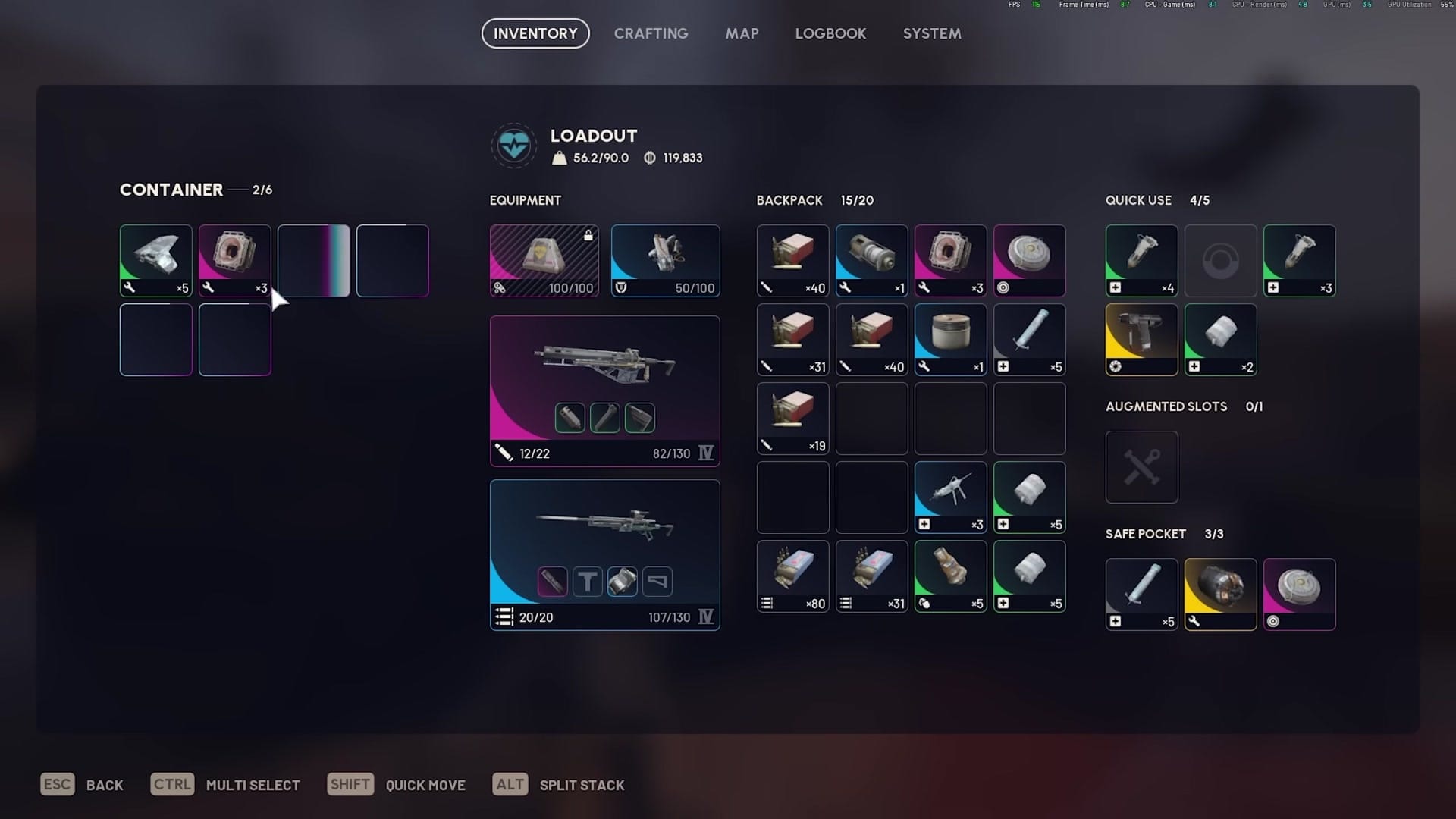 The Trials menu is shown again. The narrator highlights "Search First Wave Husks", "Damage flying ARC enemies", and…