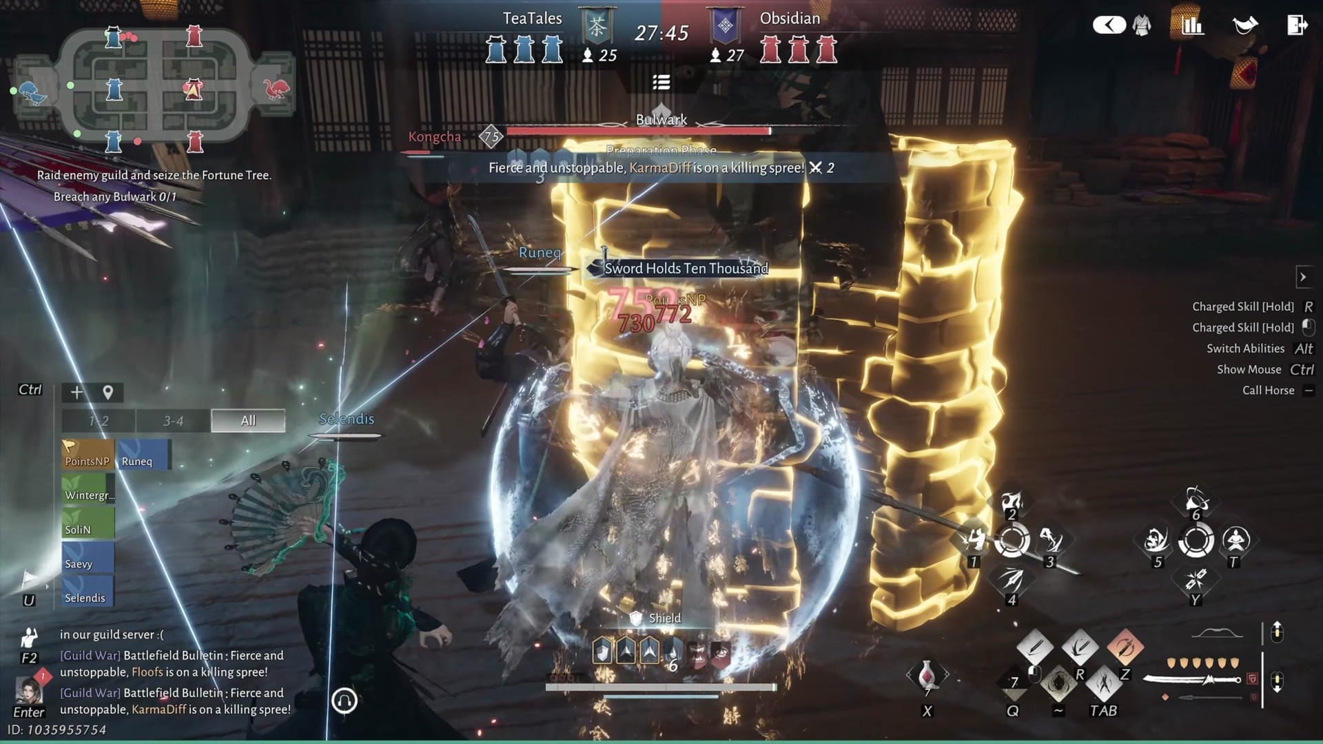 Visual: A player is shown interacting with the tower mechanism. Narrator: During the match, players may also mount the…