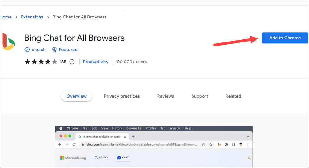 Bing Chat For All Browsers Extension Lets You Use Bing Chat In Chrome Bing Chat For All Browsers Extension Lets You Use Bing Chat In Chrome