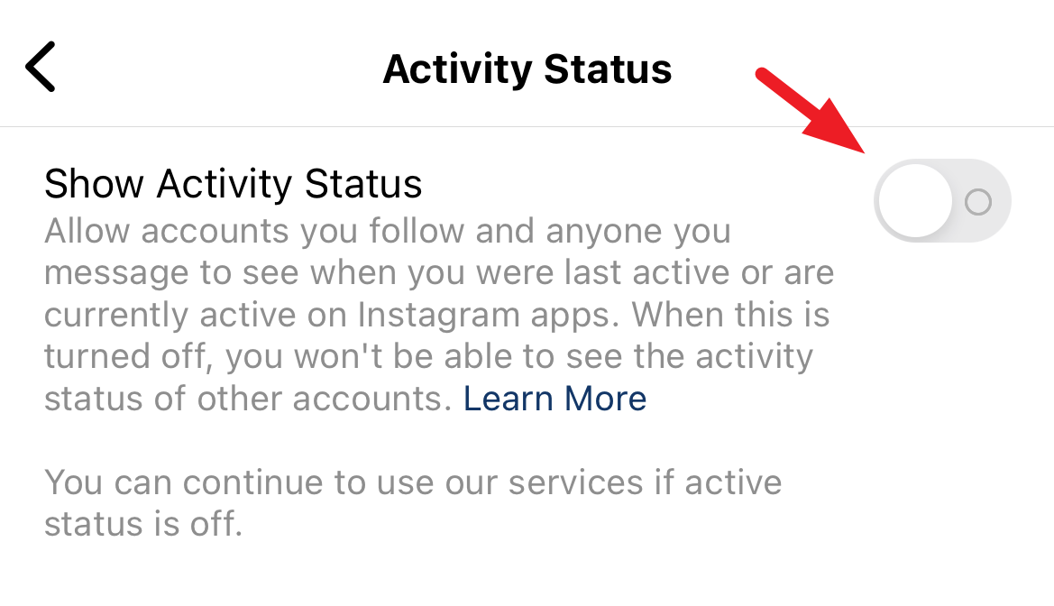 How to Turn Off Active Status on Instagram