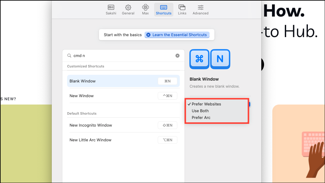 How to Change Arc Keyboard Shortcuts