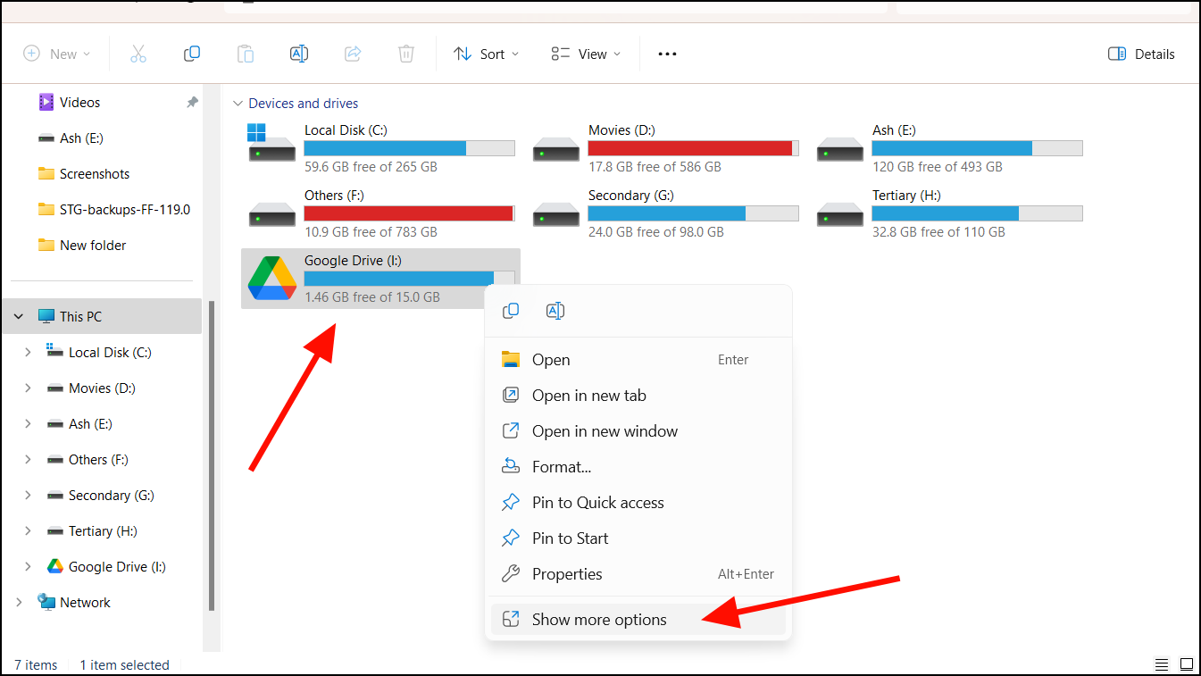 How to Add Google Drive to File Explorer in Windows 11