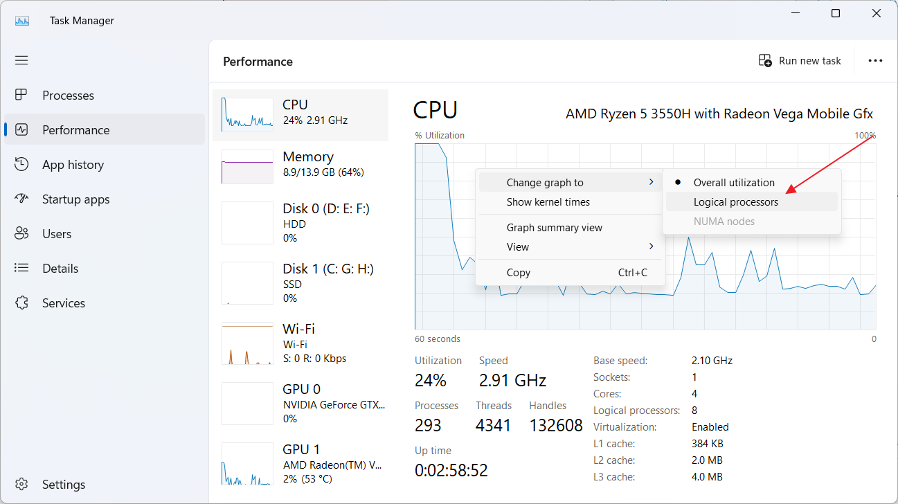 How To Enable All CPU Cores In Windows 11