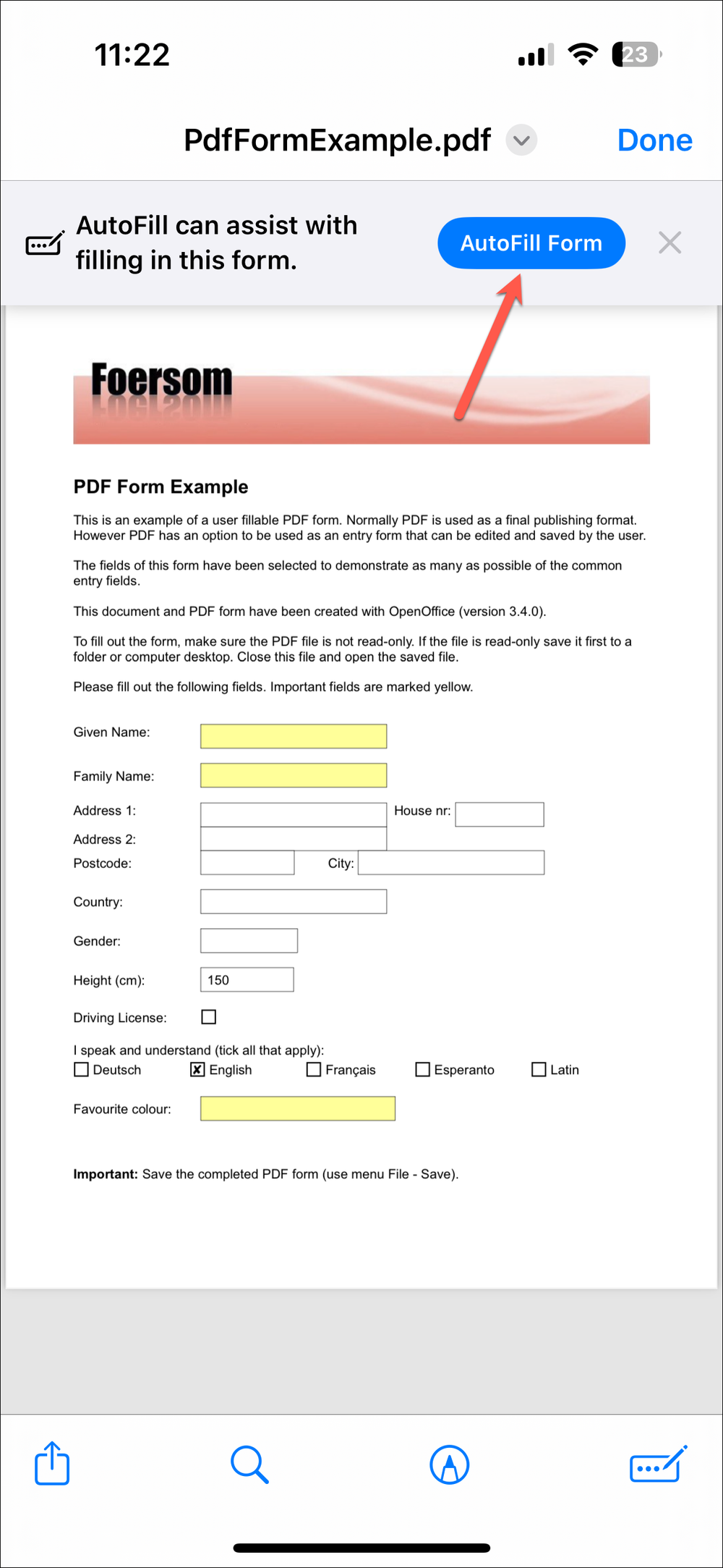 How to Auto Fill PDF Forms on iPhone and Mac