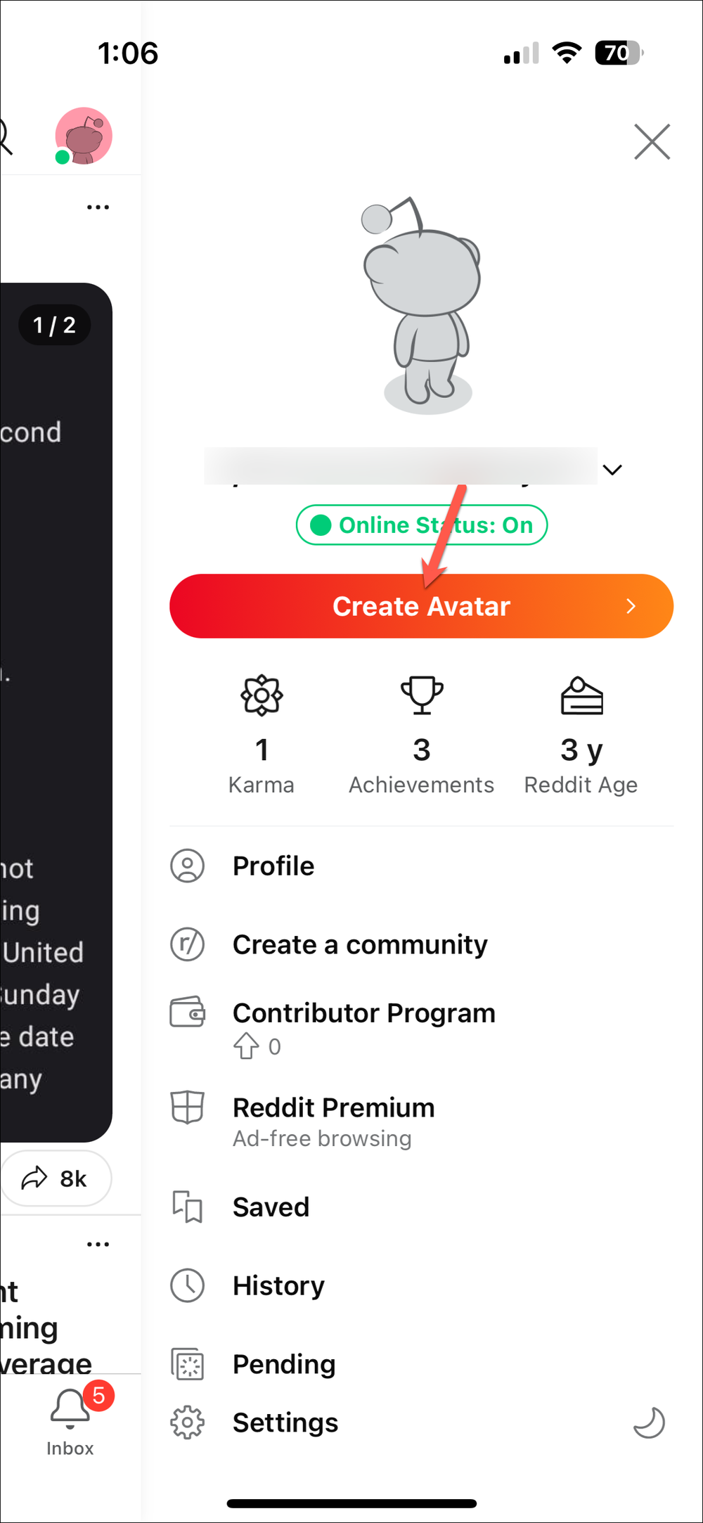 how to change fb profile picture without posting reddit