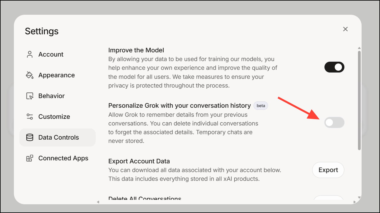 Disable Grok AI's New Memory Feature for Privacy and Control