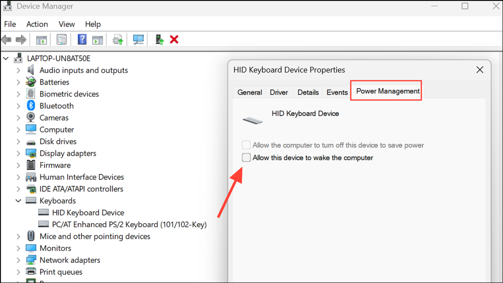 Fix mouse and keyboard not responding after pc wakes from sleep