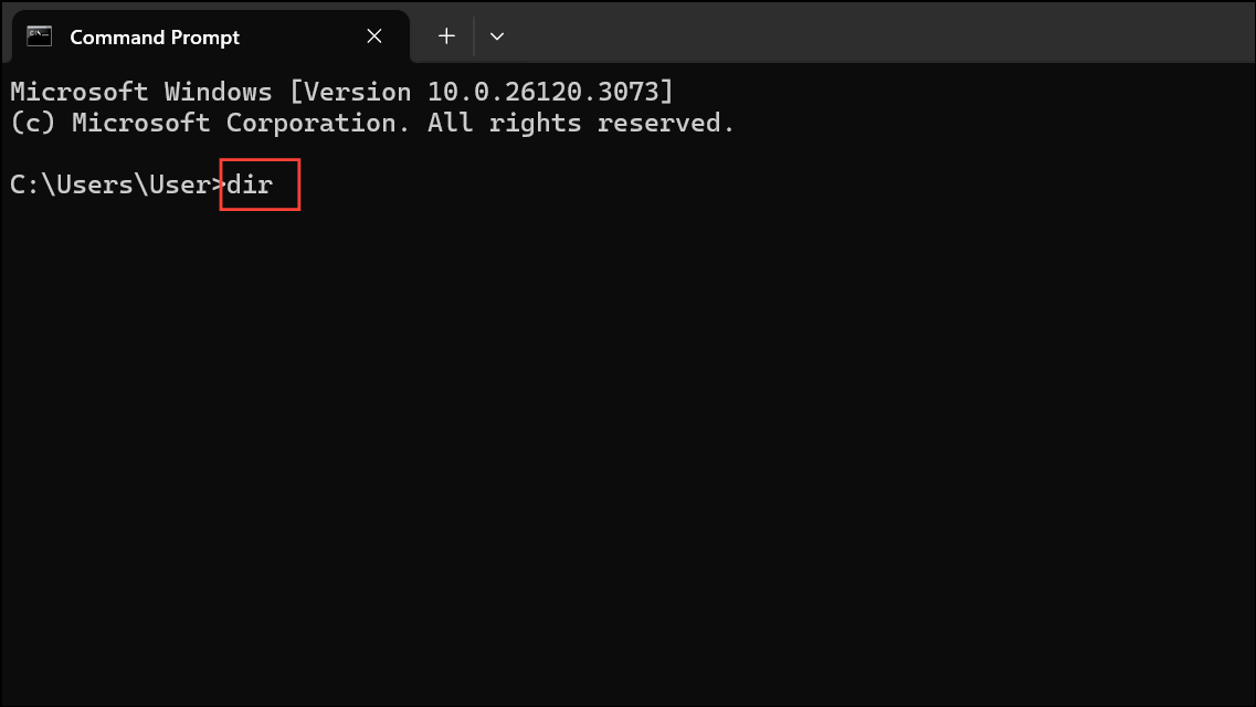 Open Folder or File Using Command Prompt in Windows 11