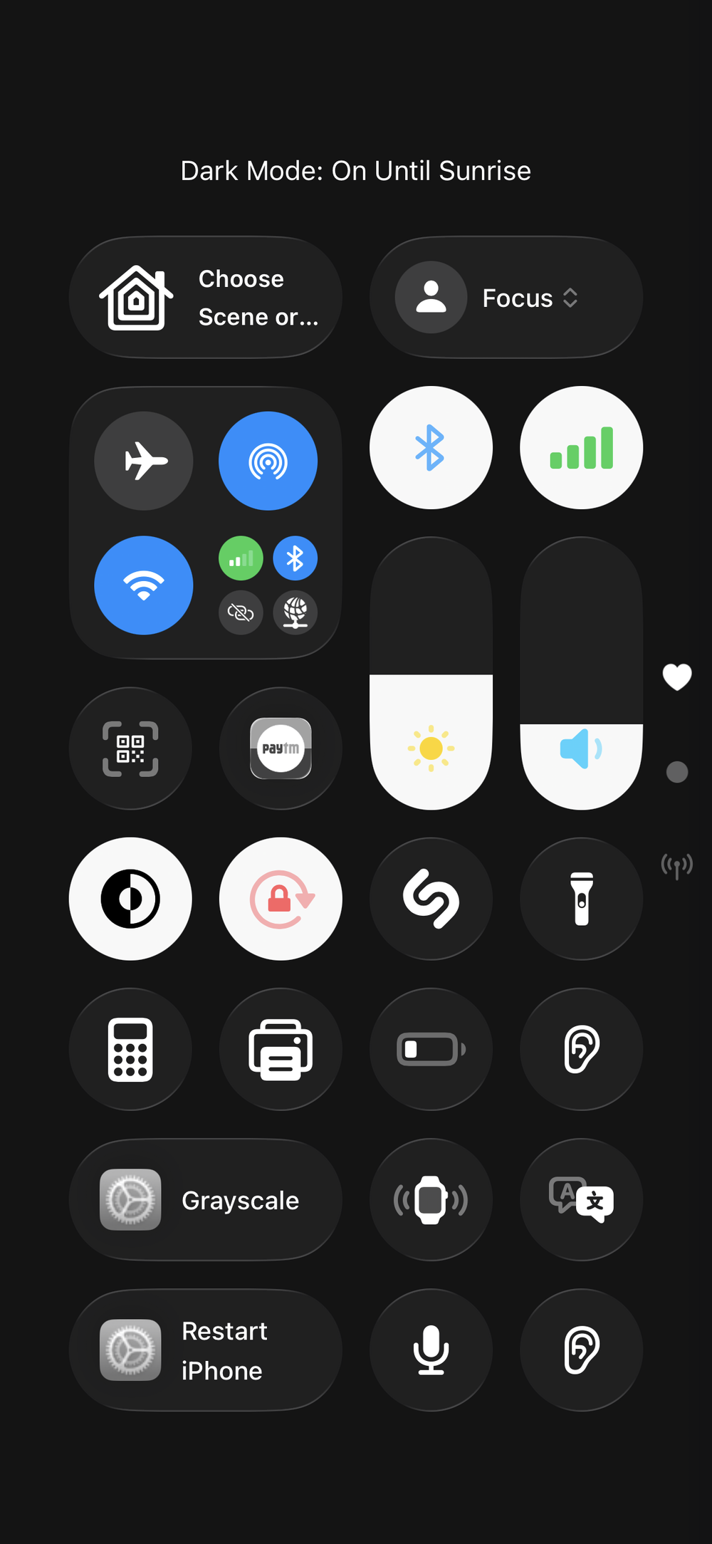 Reduce transparency to change Liquid Glass effects in iOS 26