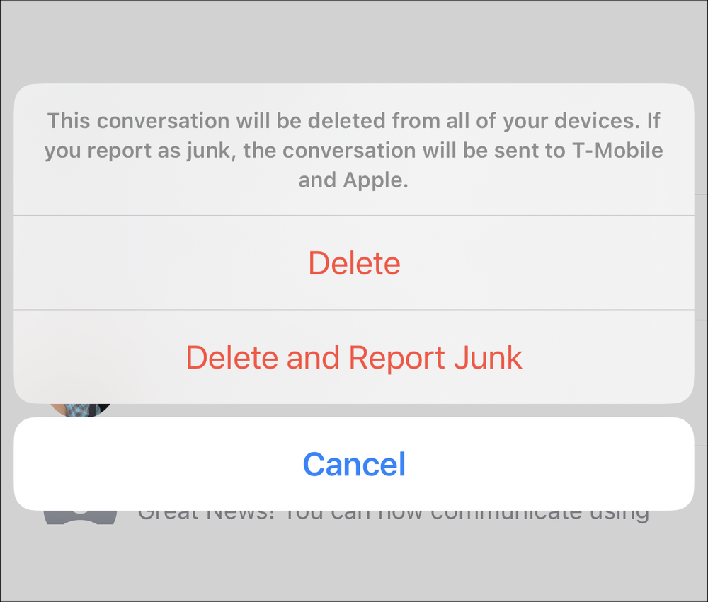 You Can’t Turn Off Report Junk on iPhone But Here’s How to Avoid