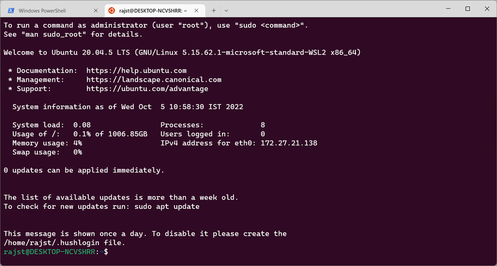 How to Use Linux Terminal in Windows 11