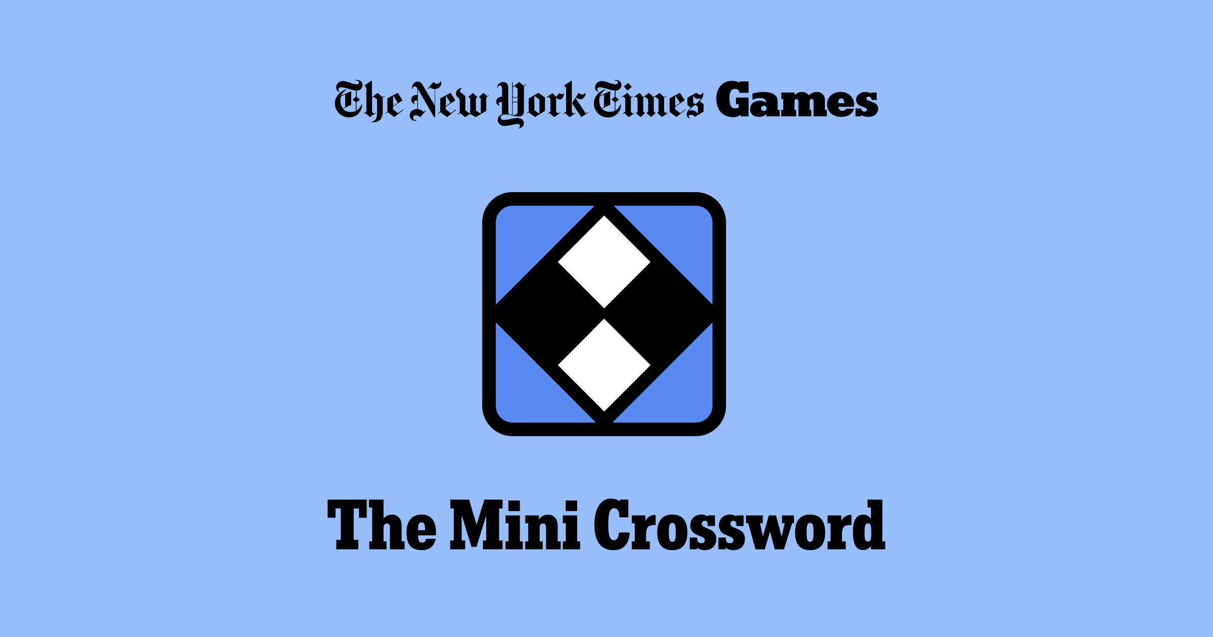 NYT Mini Crossword answers (Monday Oct 6 2025)