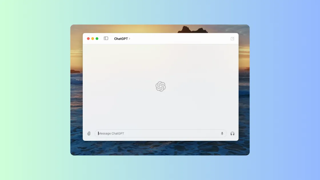 How to get access to the ChatGPT macOS app now
