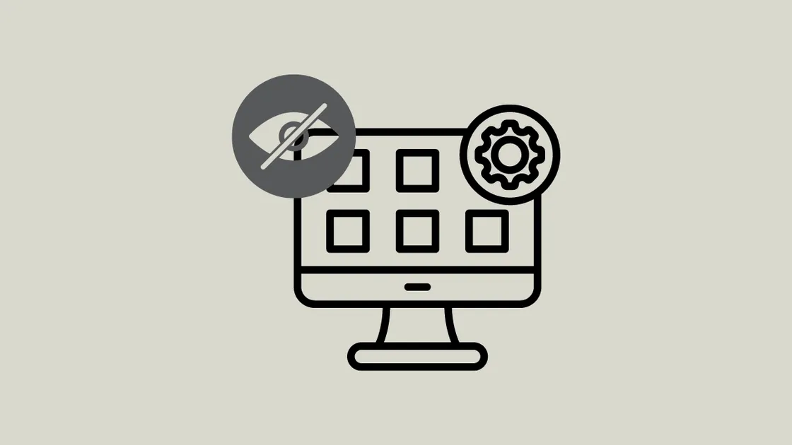 How to hide specific Desktop Icons on Windows 11