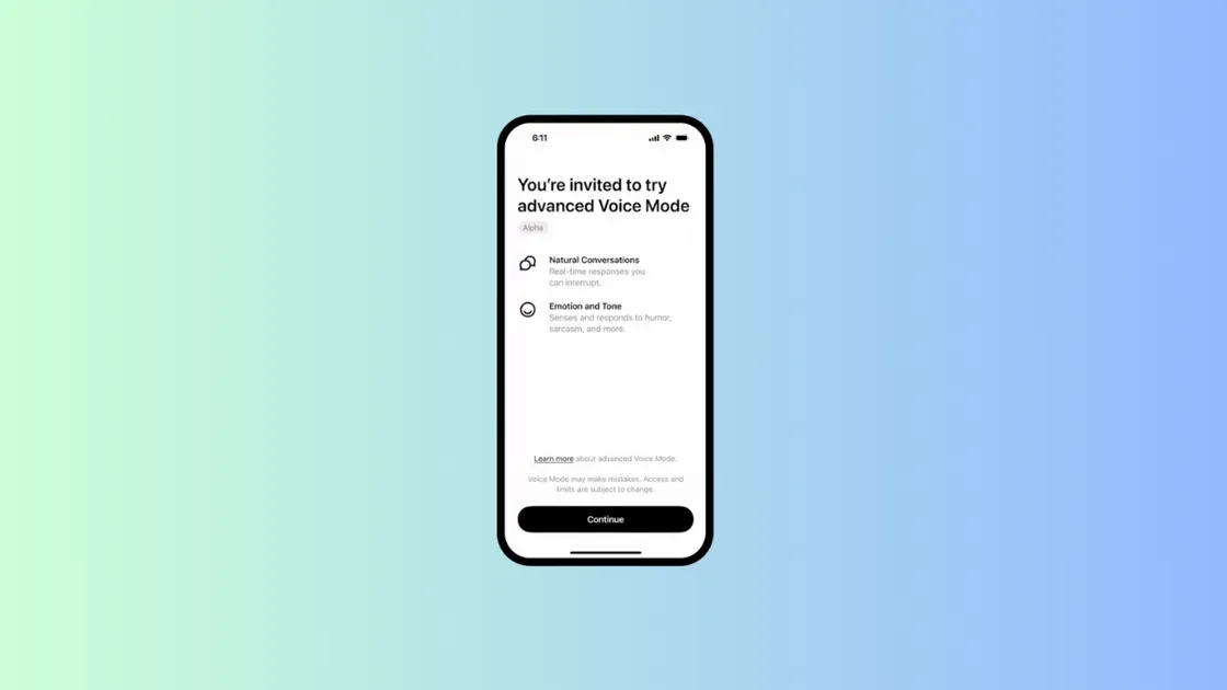 OpenAI begins rolling out the advanced Voice Mode to ChatGPT Plus users