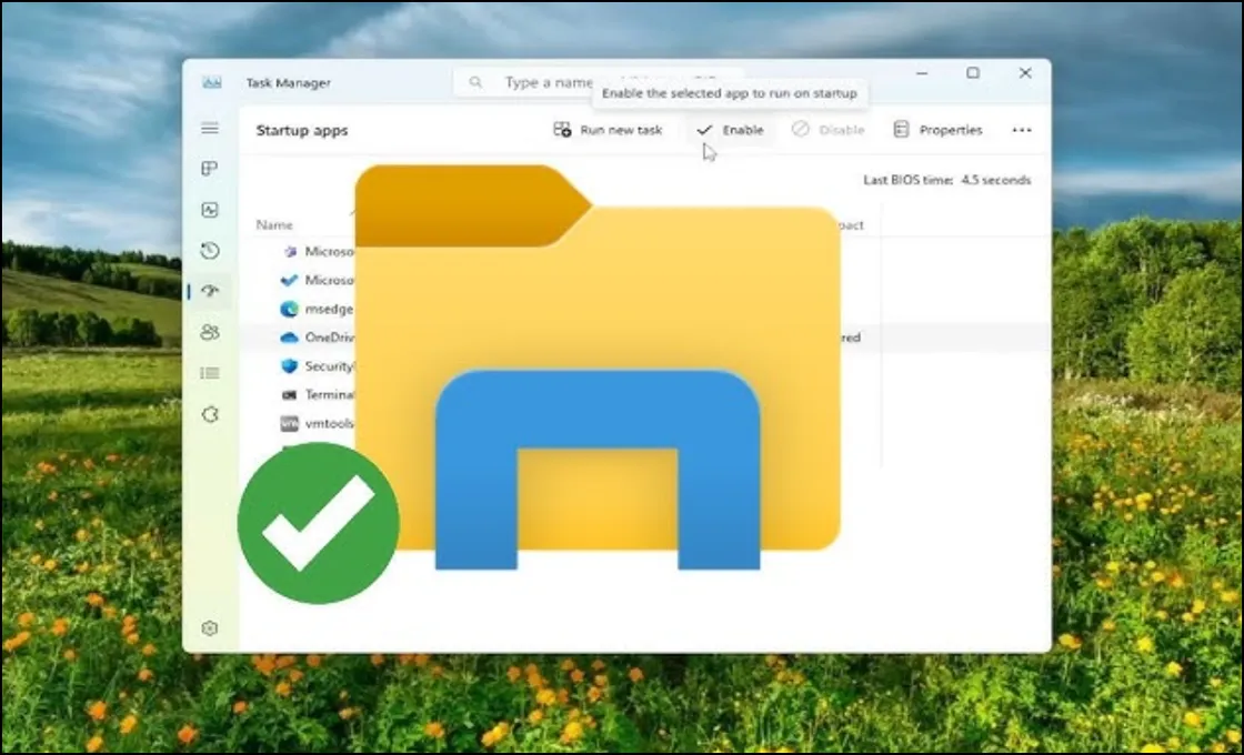 What Is the Green Icon Below the C Drive in Windows?