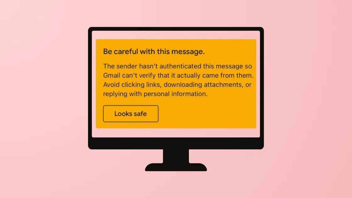 Prevent "Be Careful With This Message. The Sender Hasn't Authenticated This Message So Gmail Can't Verify" Warning in Gmail