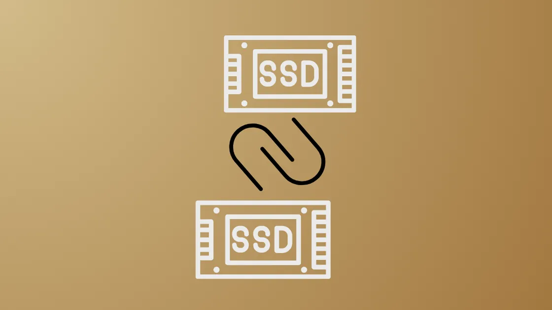 Merge Two Different SSDs on Windows 11