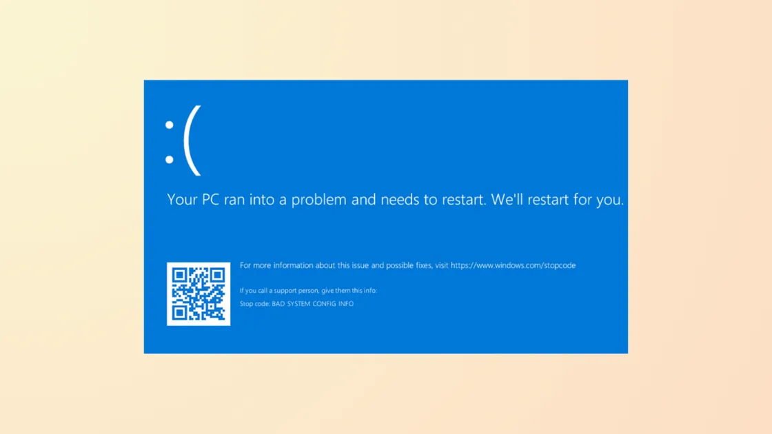 How to Fix “Your PC Ran Into a Problem and Needs to Restart” Error in Windows 11