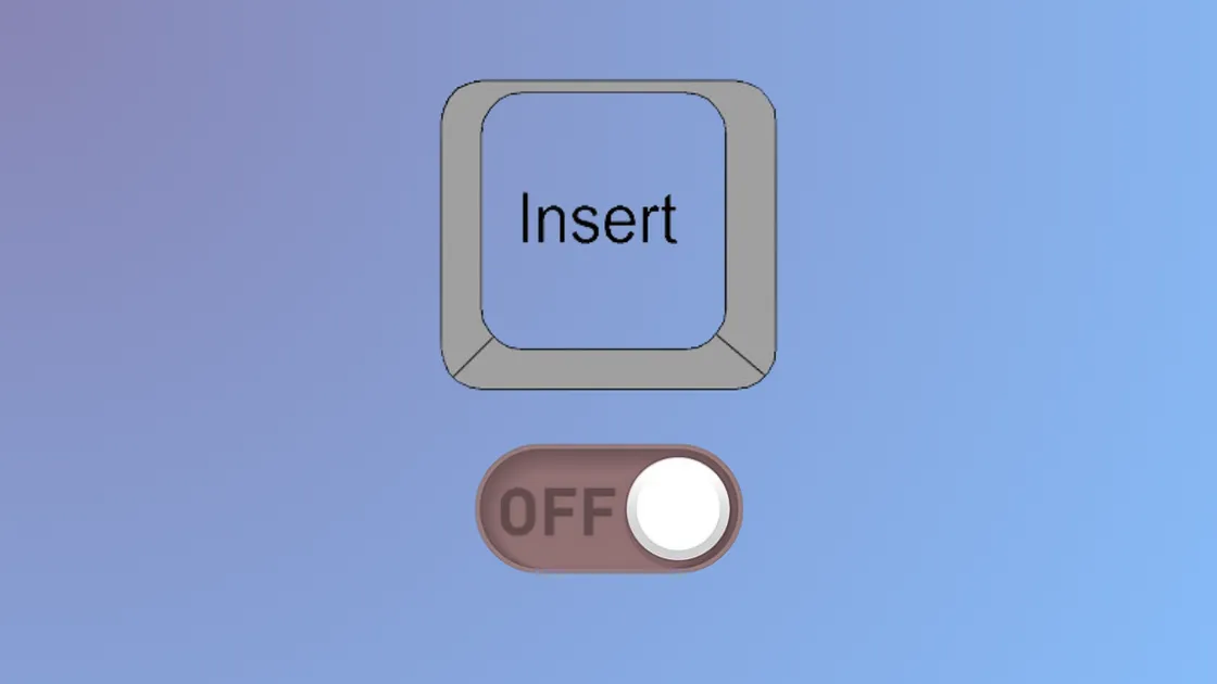 How to Turn Off Insert Key in Windows 11