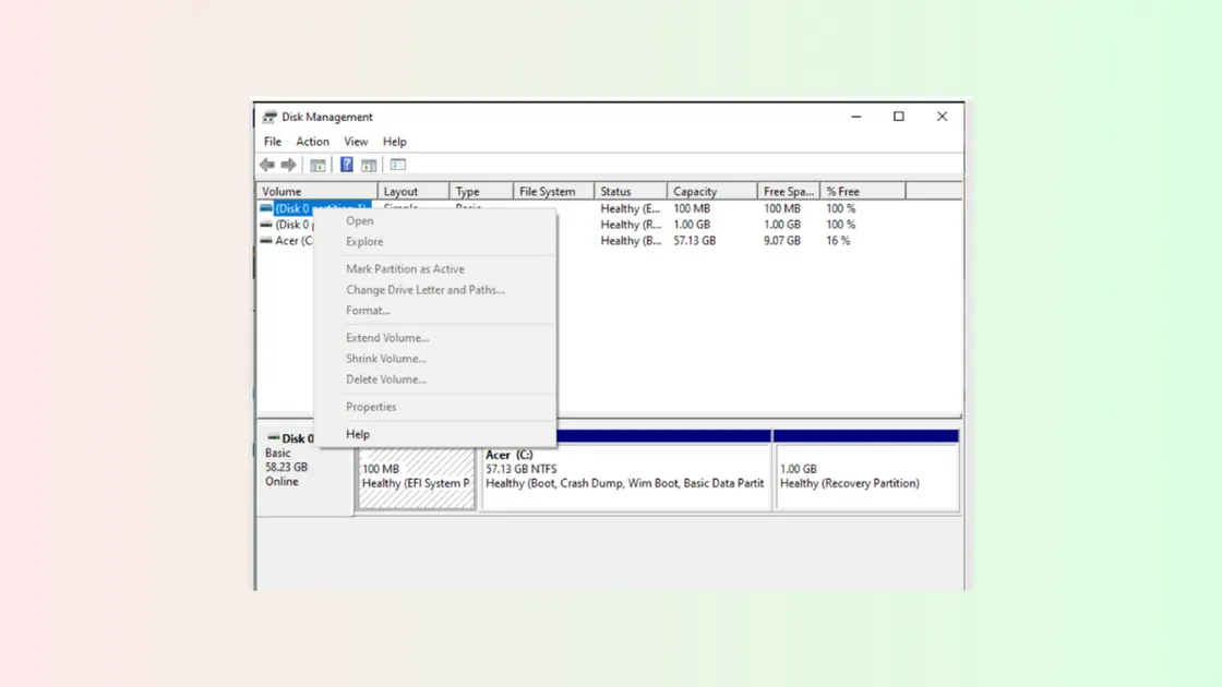 How to Fix Greyed Out Options in Disk Management on Windows 11