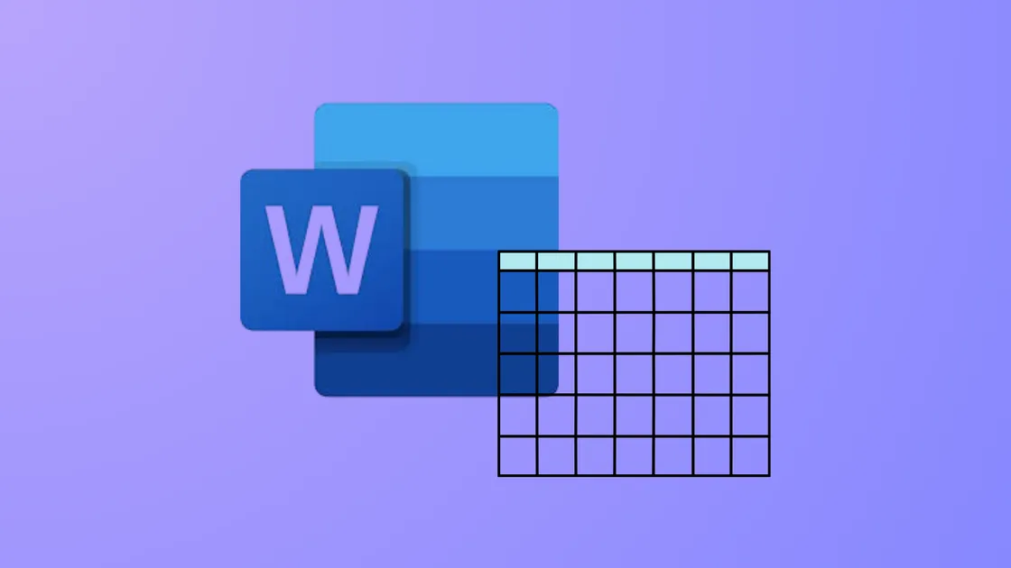 How to Merge and Split Cells in a Table in Microsoft Word