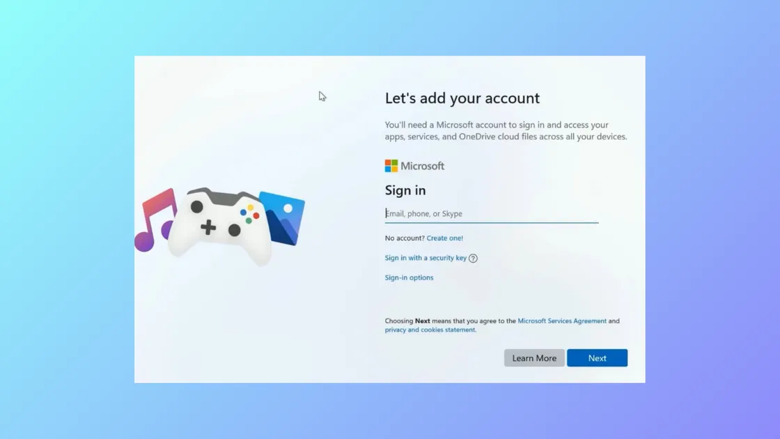 How to Fix Tiny11 Stuck on Let's Add Your Microsoft Account