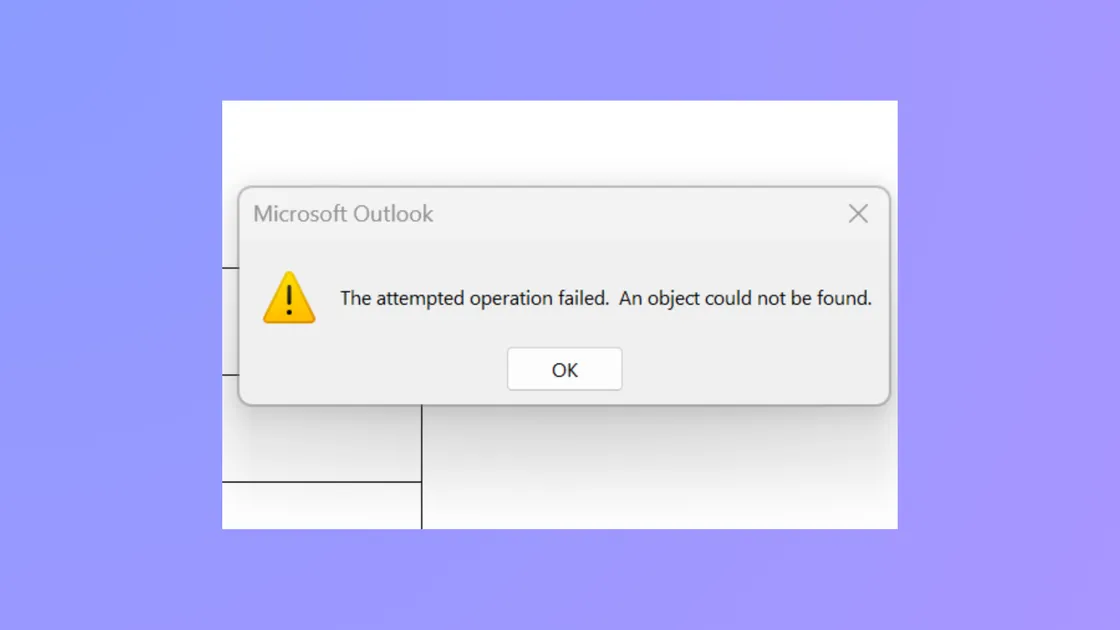 How to Fix the Attempted Operation Failed Outlook Attachment Error