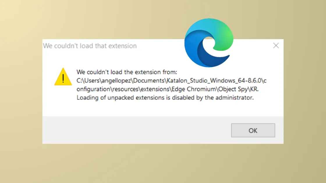 How to Fix "We Couldn't Load This Extension" Error in Microsoft Edge